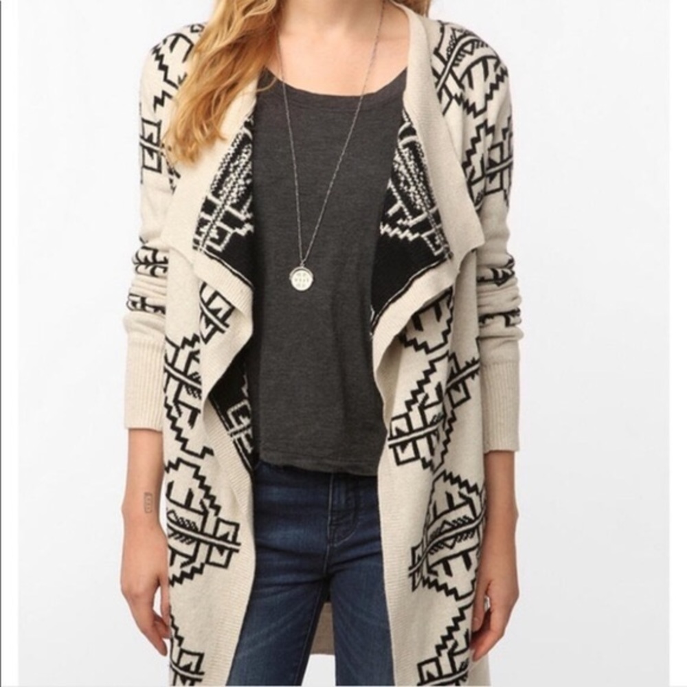 Aztec Print Urban Outfitters Cozy Cardigan